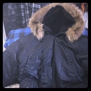 Arctic heavy parka